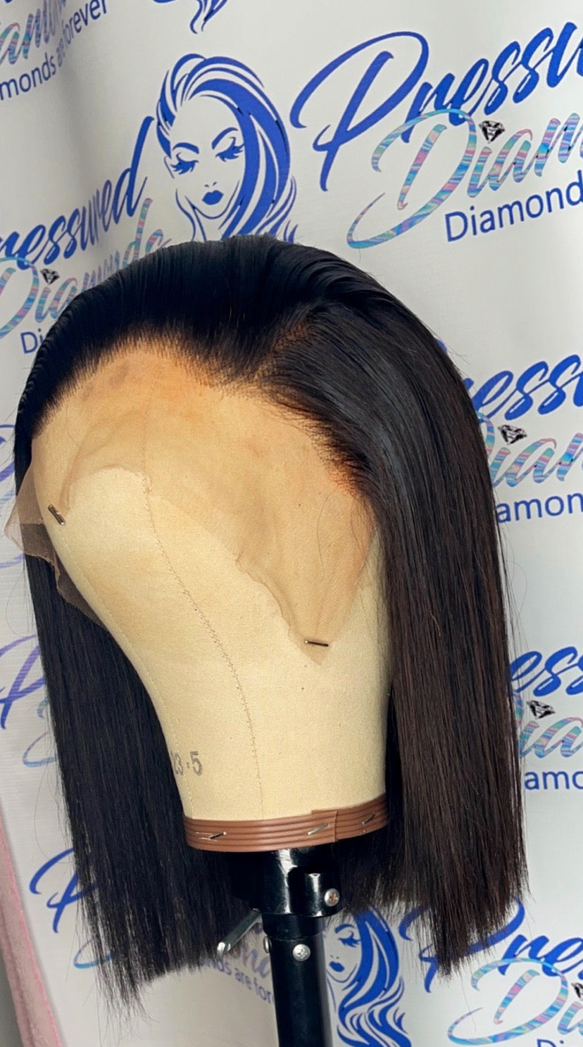 13x4 frontal bob unit