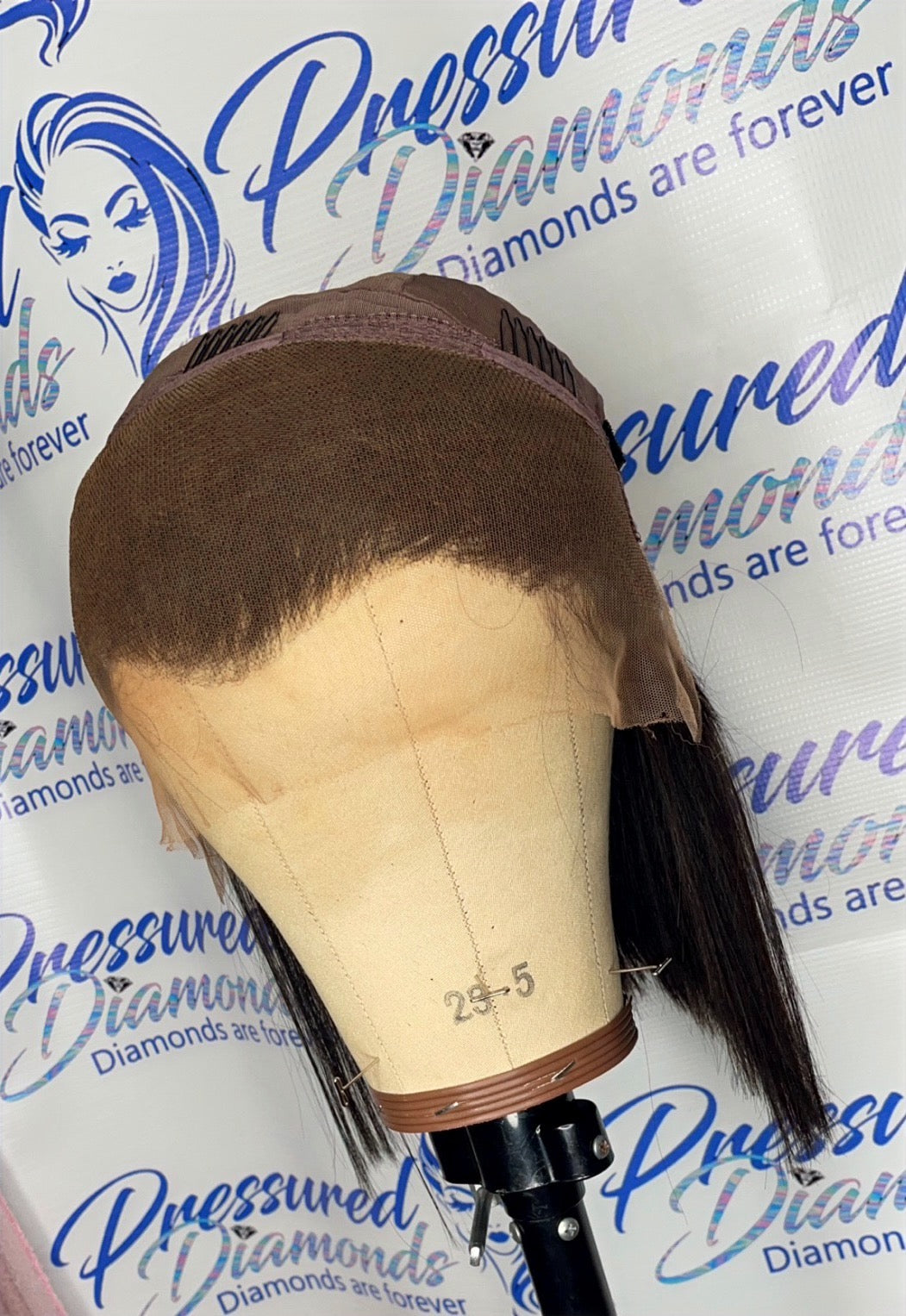 13x4 frontal bob unit